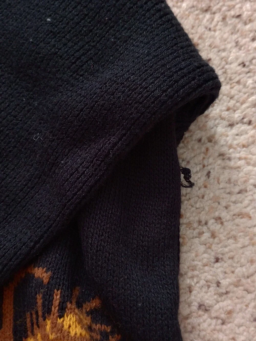 Pumpkin Leaves Fall Autumn October Halloween Thanksgiving Cardigan